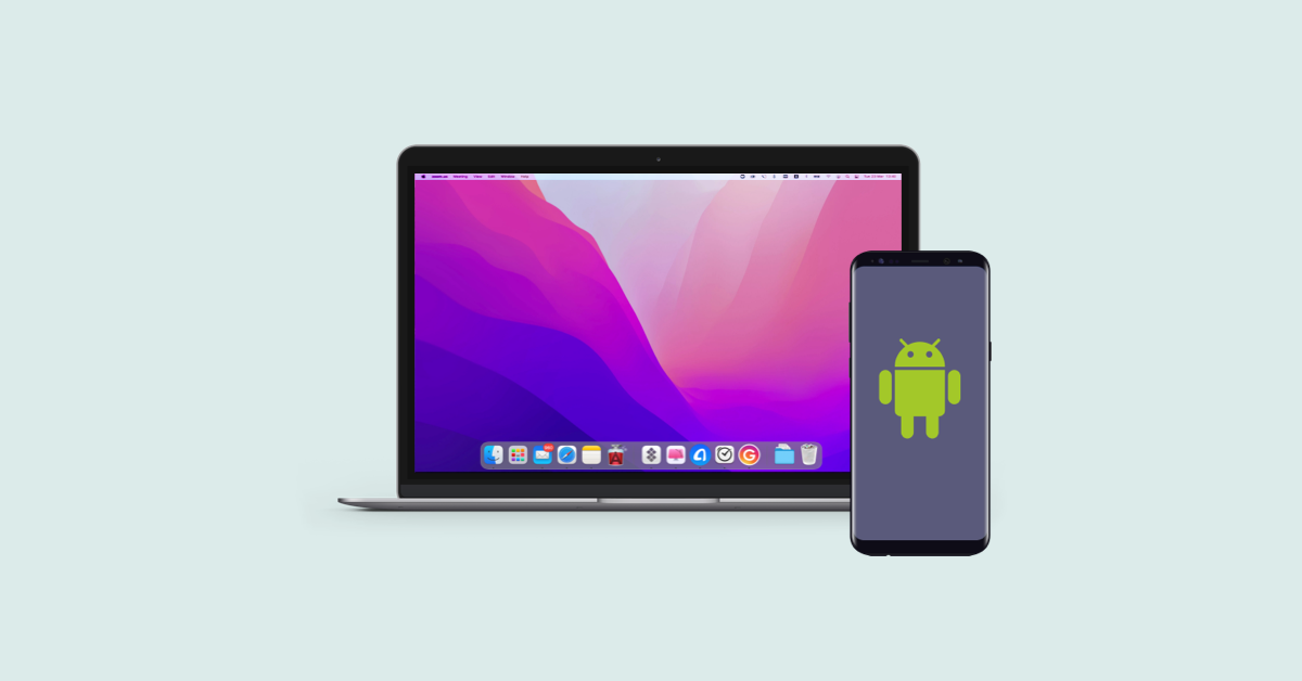 download images from android to mac