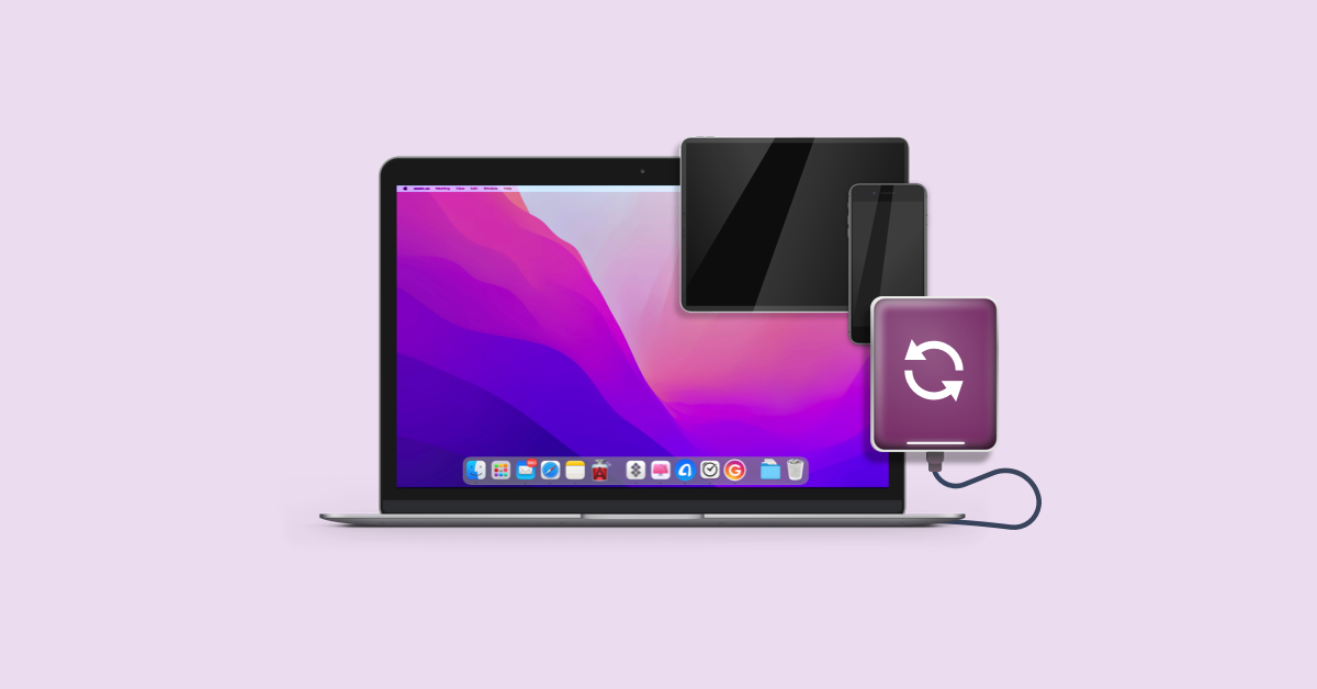 How to back up iPhone to external hard drive