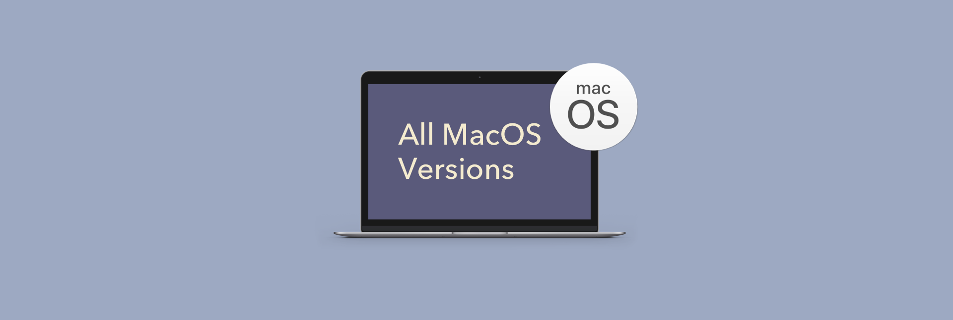 mac os list of versions