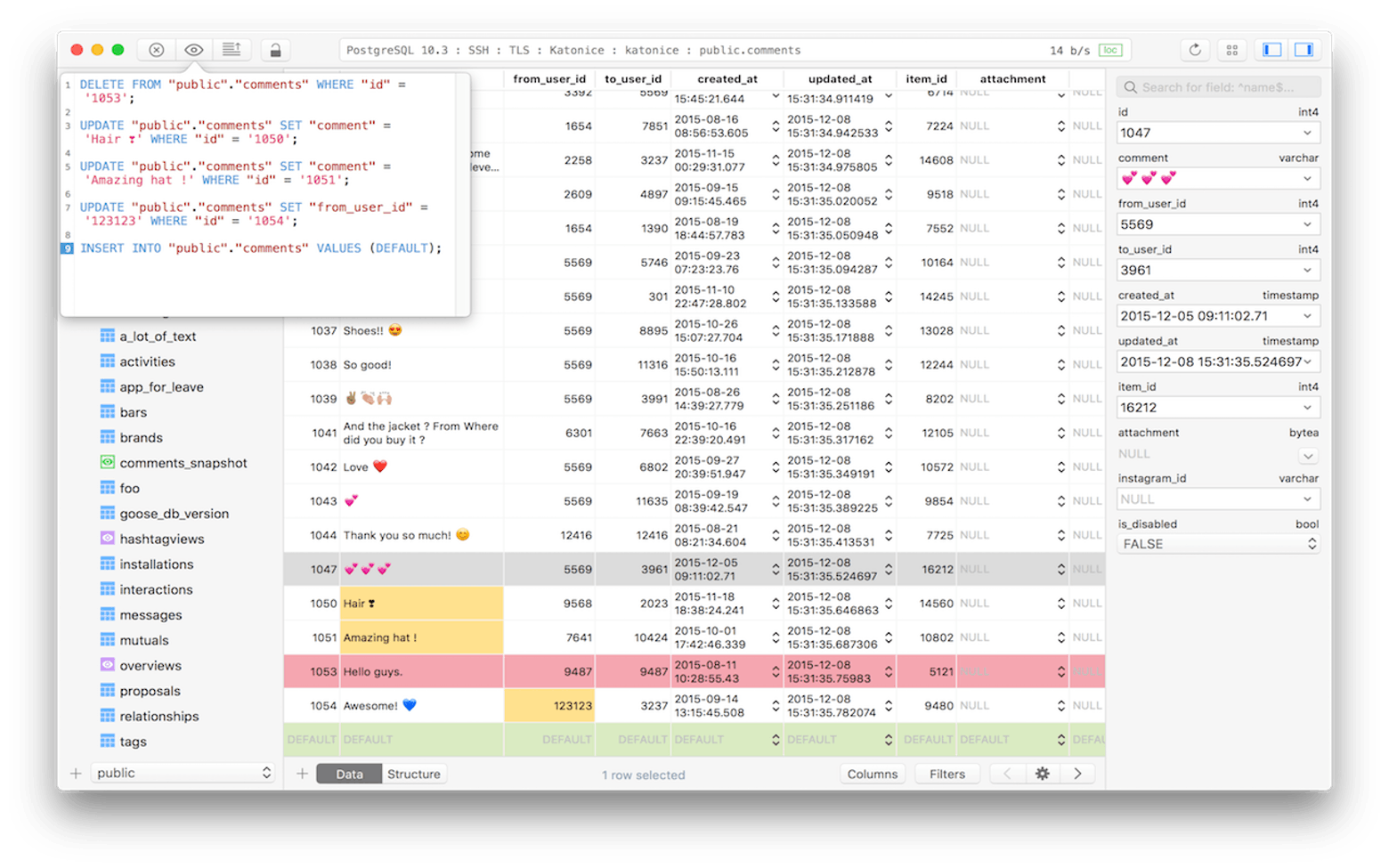 relational database software for mac