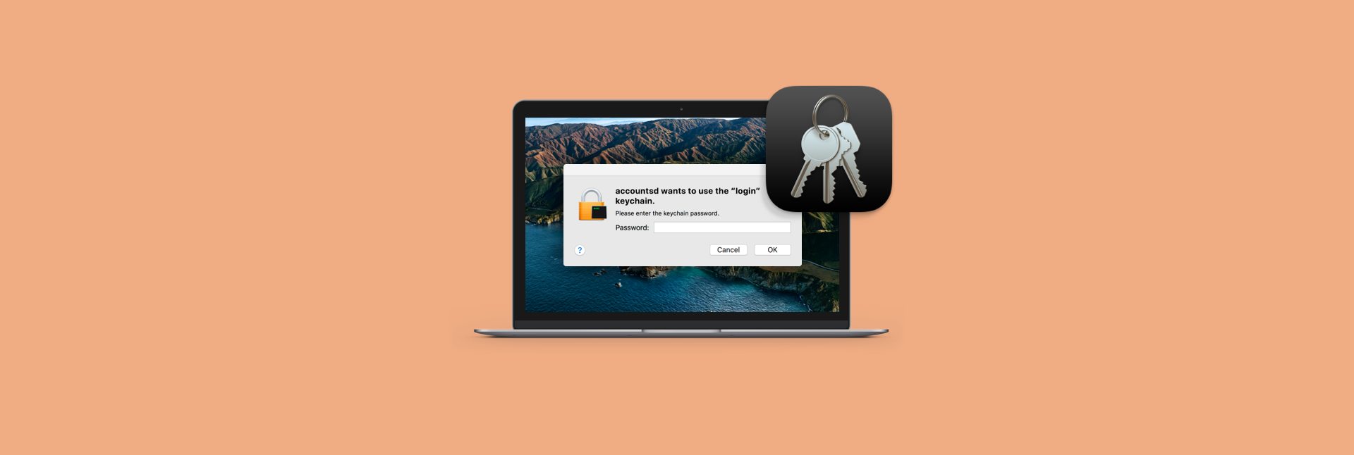 mac reset keychain password login