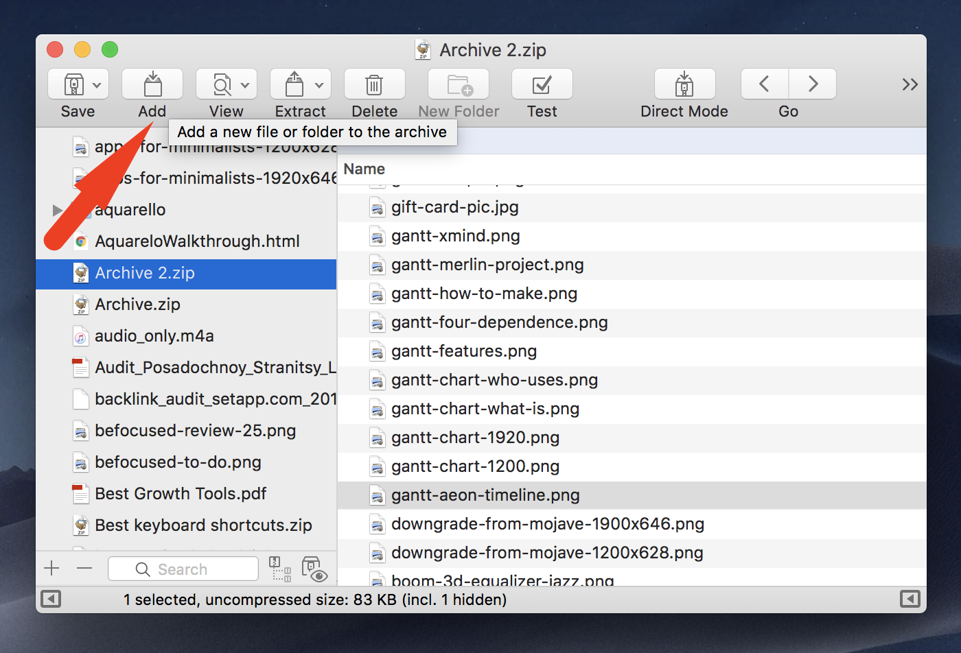 best zip compression for mac