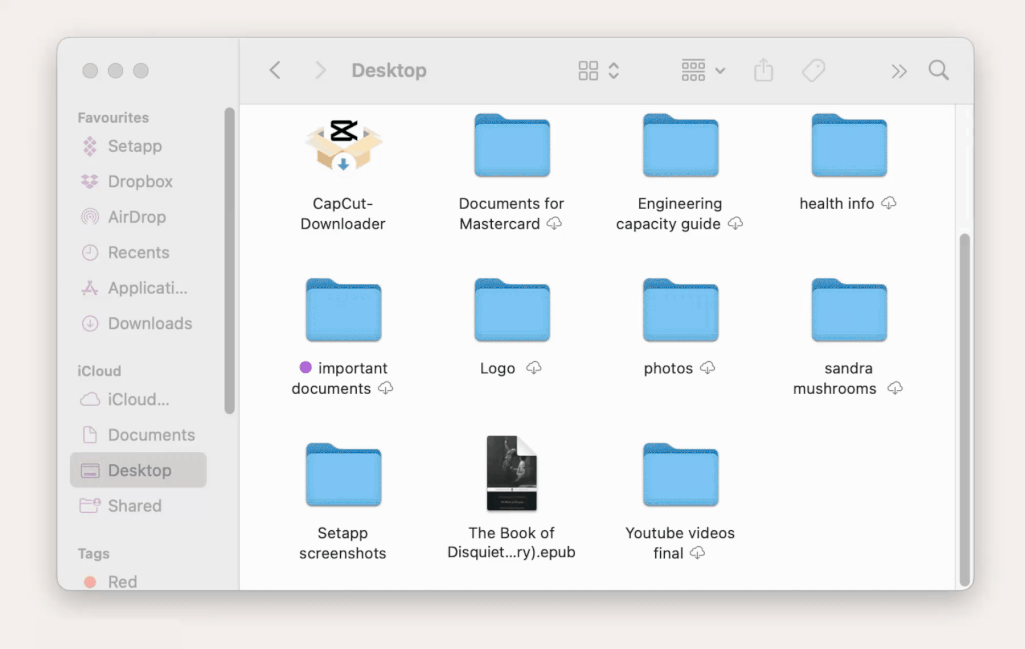 Adding bookmark folder finder