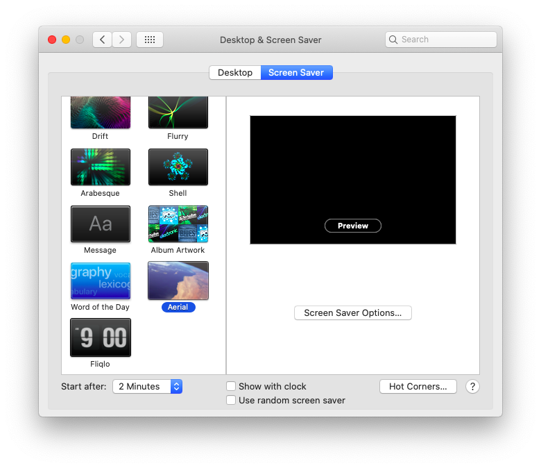 download apple tv screensaver for mac