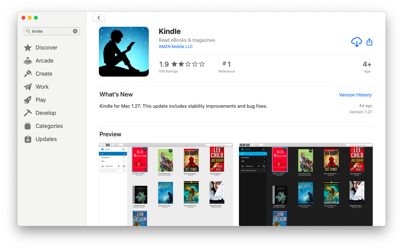 kindle reader for mac