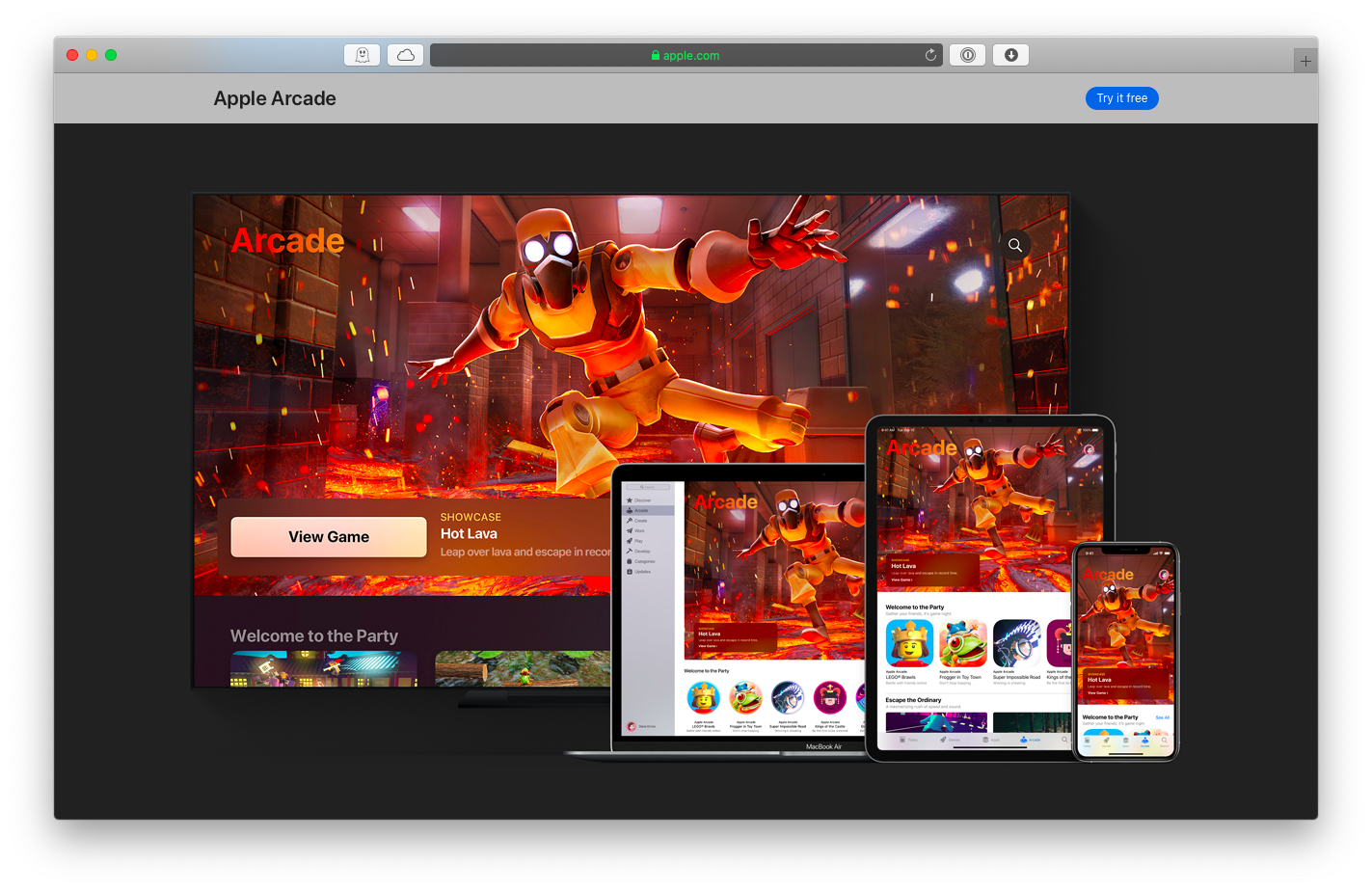 mini games on mac app store free