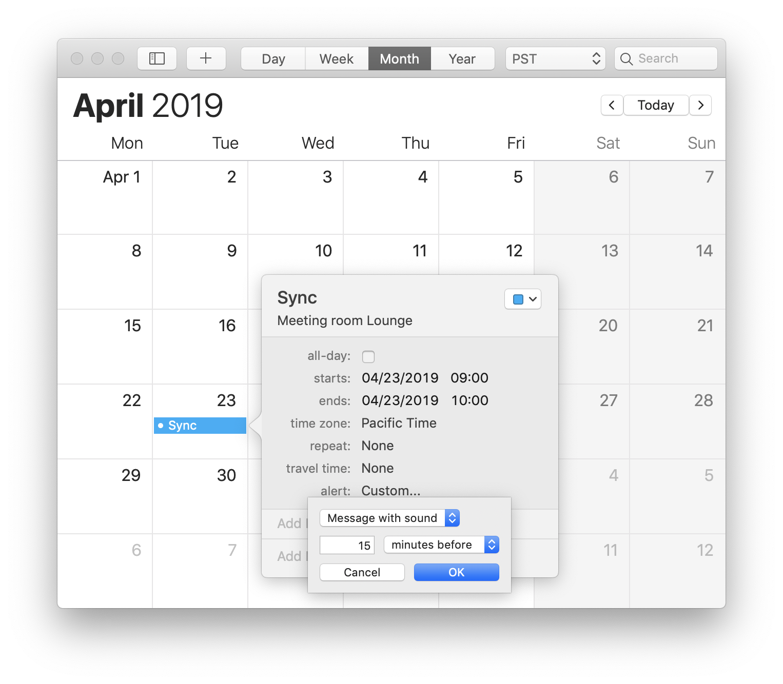 how to put calendar on mac desktop