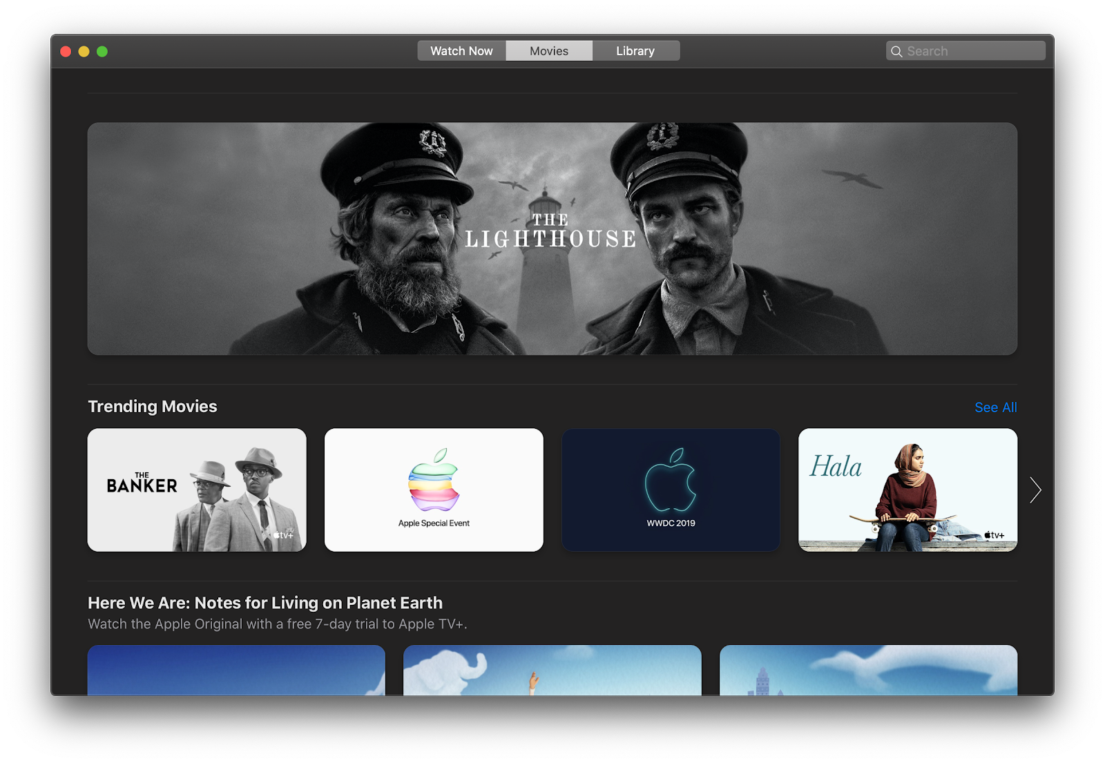 apple tv download movies