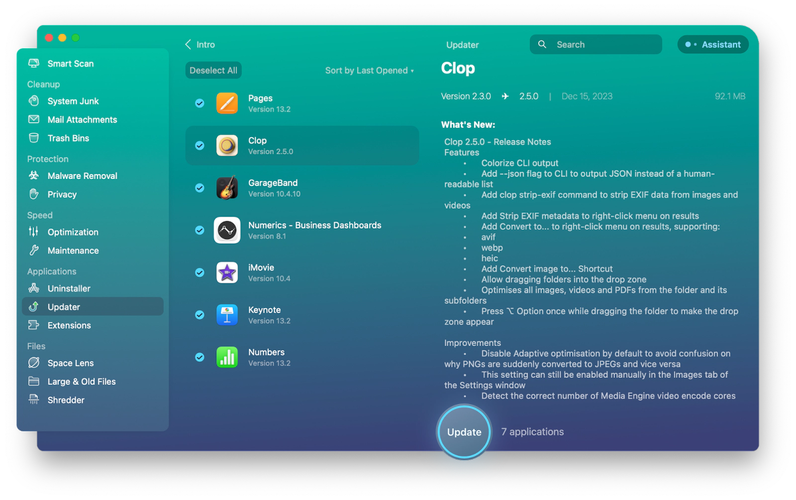 CleanMyMac X Updater