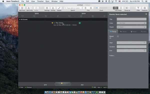 aeon timeline mac app