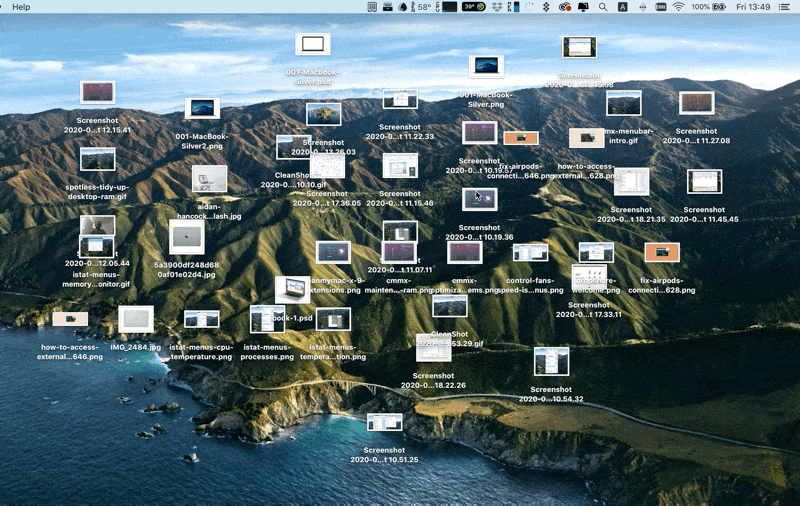 Clean up your desktop with Declutter app