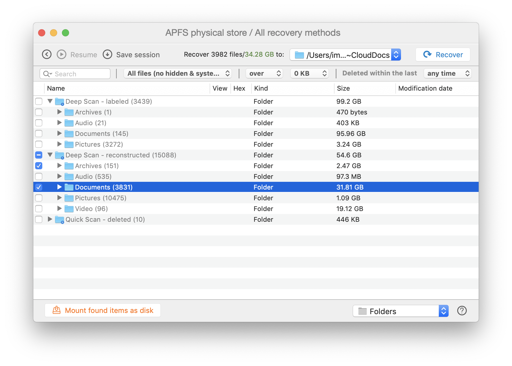 how to delete backup files on external drive for mac