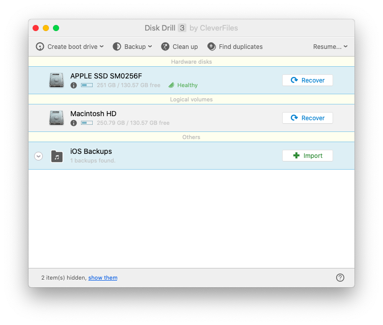 disk drill for mac os x
