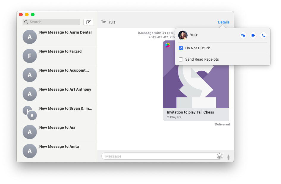 how to set up imessage on macbook