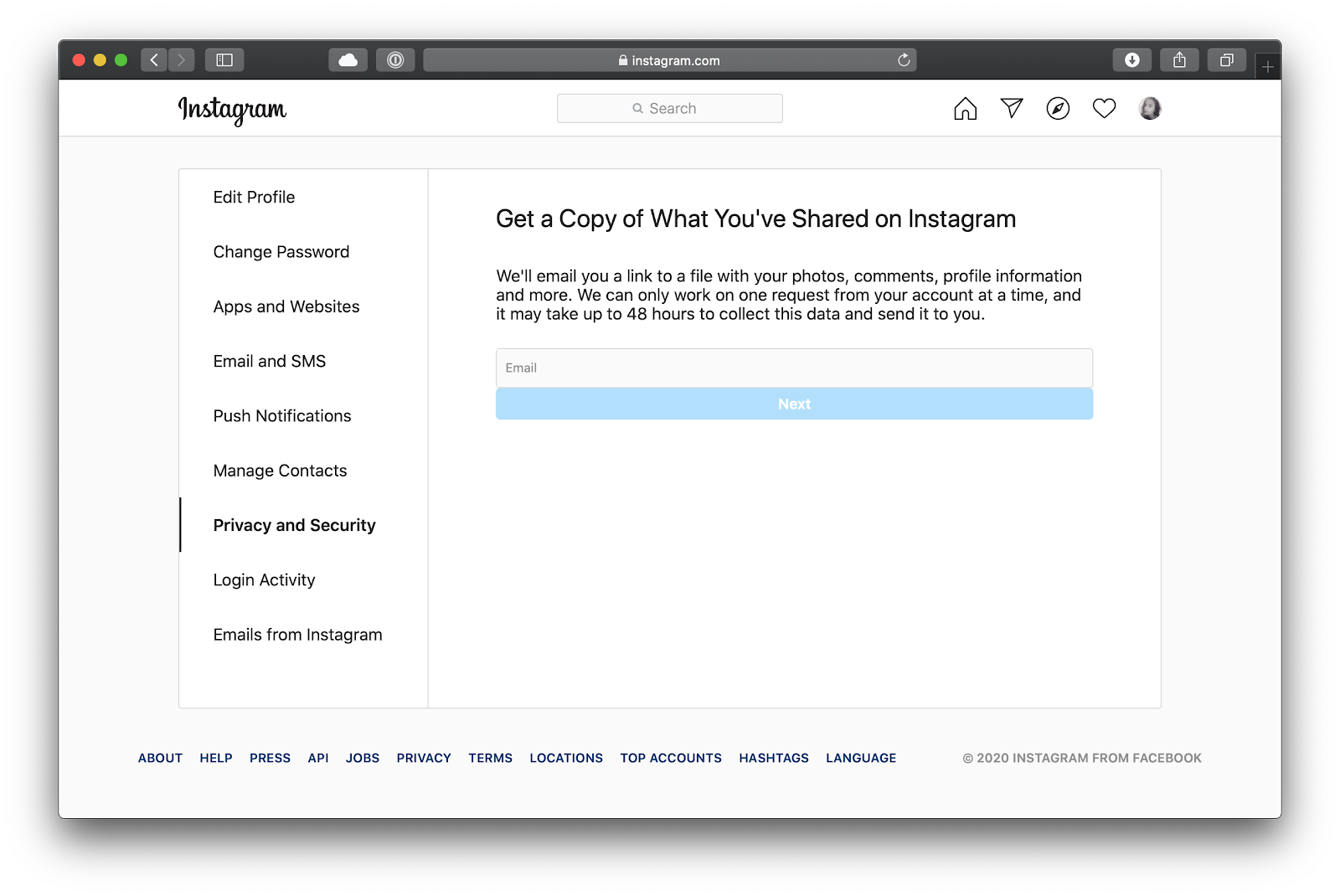 download instagram for mac os x