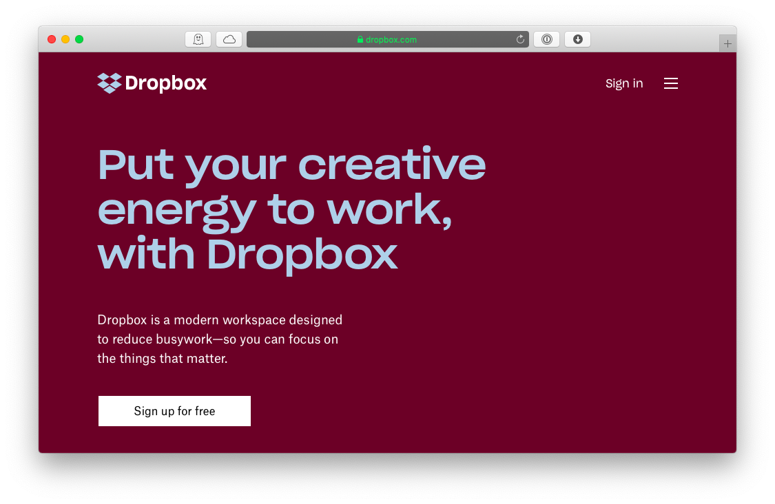 free year of dropbox for mac