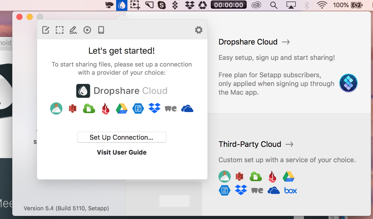Nahrát screenshoty do cloud úložiště s Dropshare aplikace