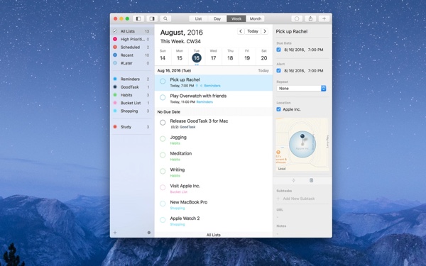 GoodTask app