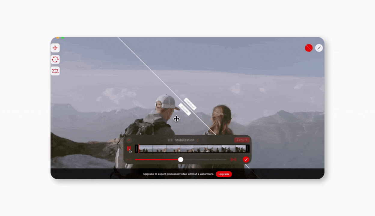 Emulsio stabilizer preview interface Emulsio stabilizer preview interface