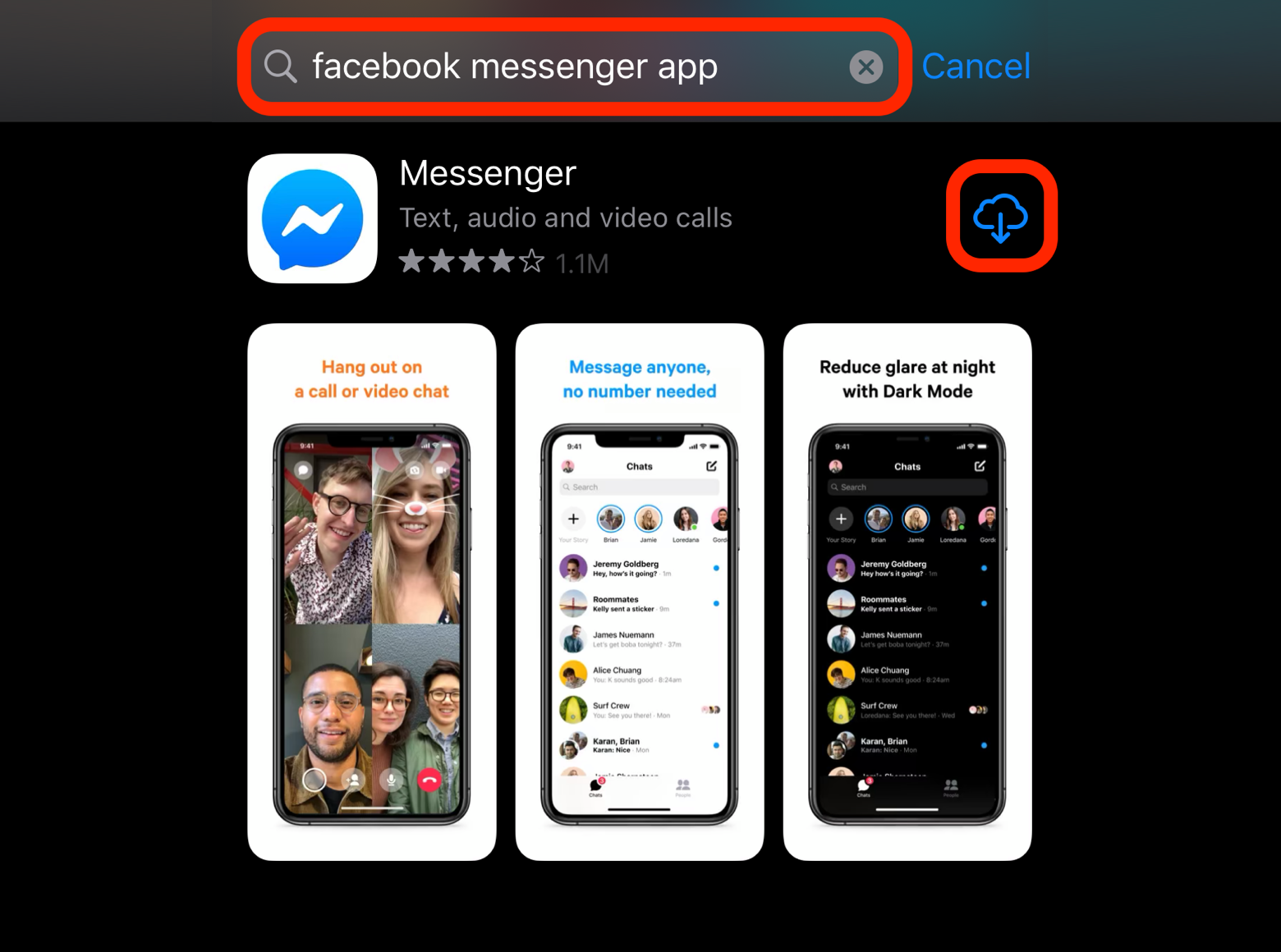 can a mac desktop use facebook messenge for video calls?