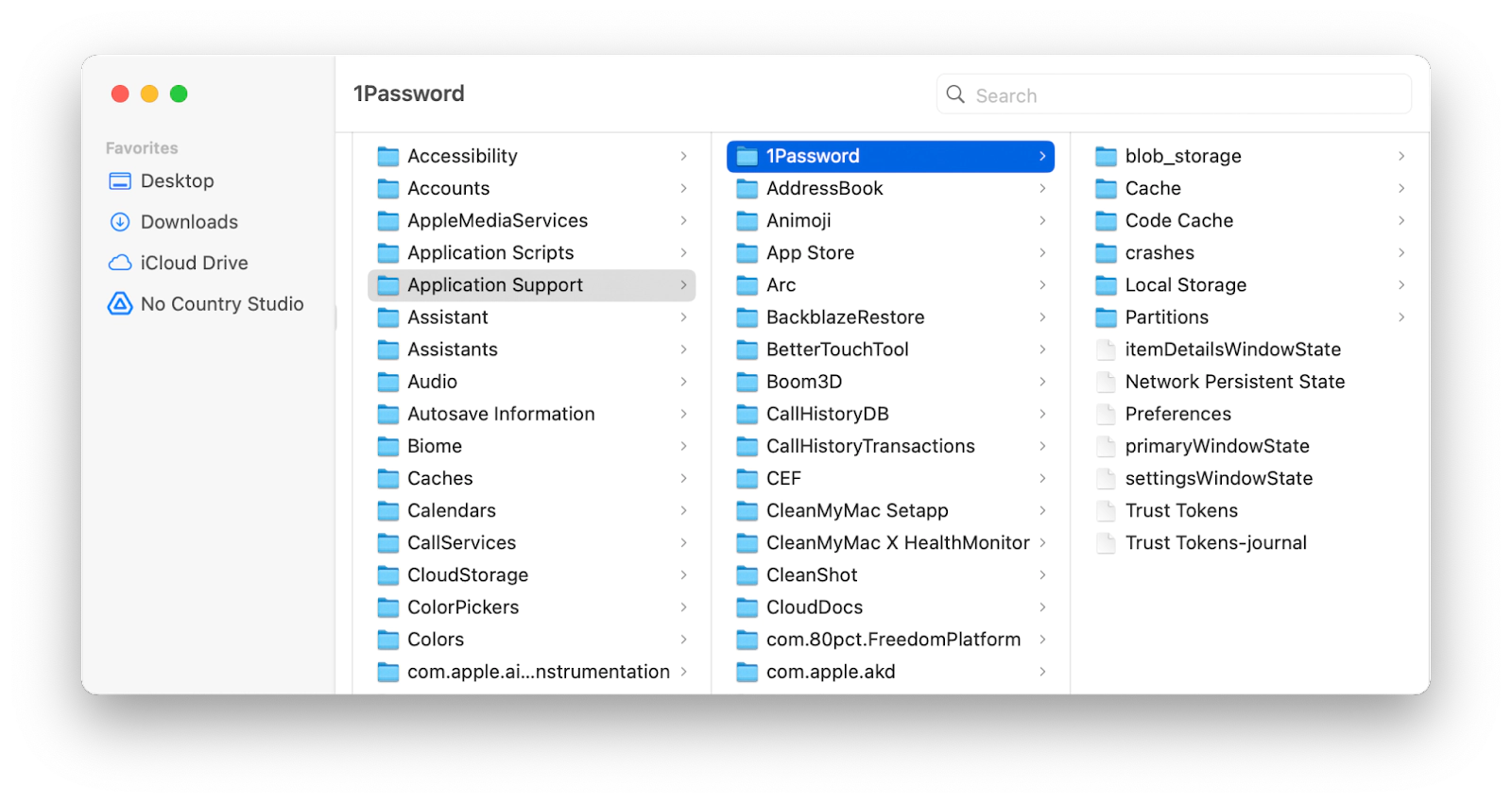 Limpando resíduos de um aplicativo