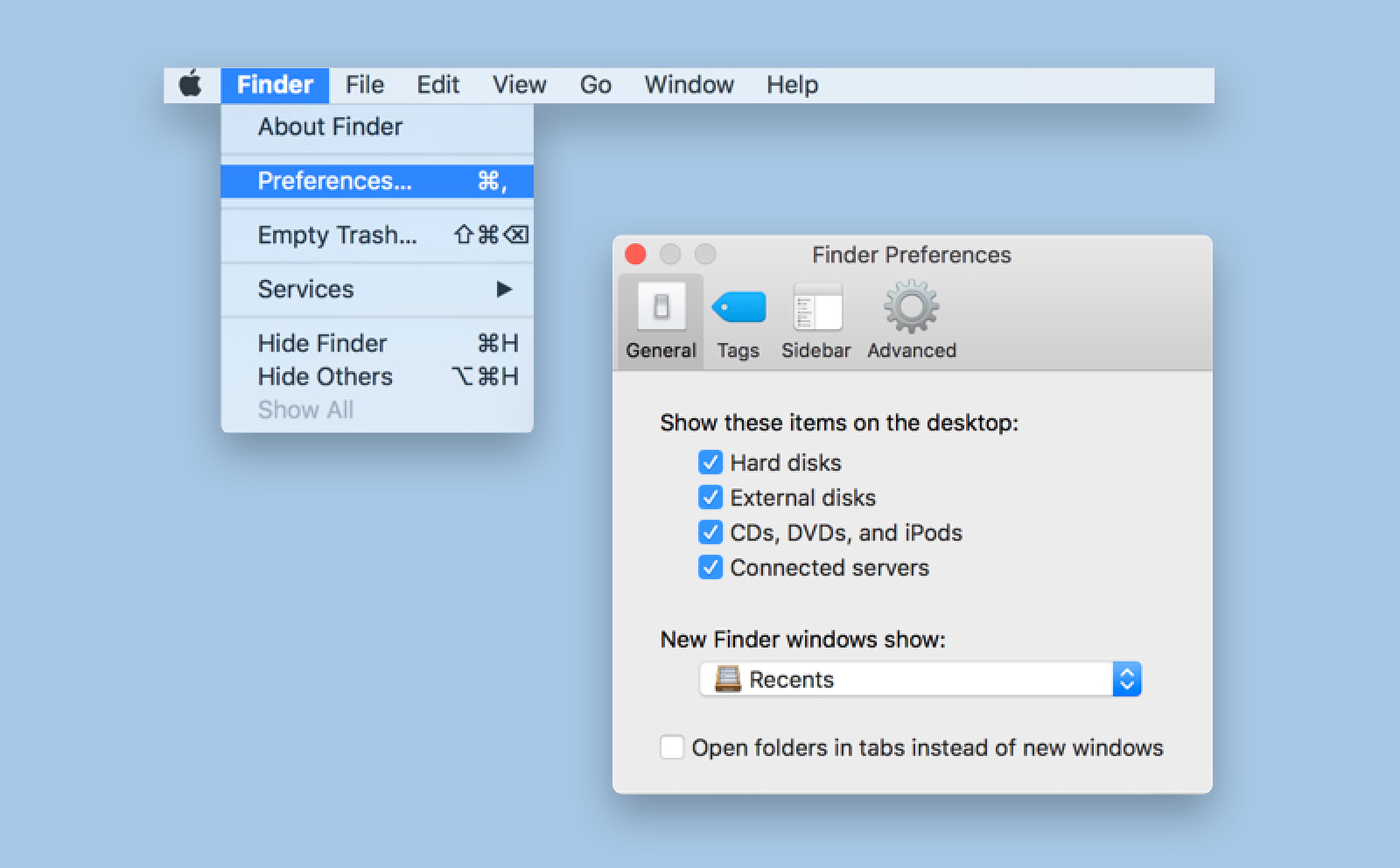 Why a flash drive is not showing up on Mac?