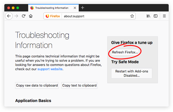 firefox for mac help