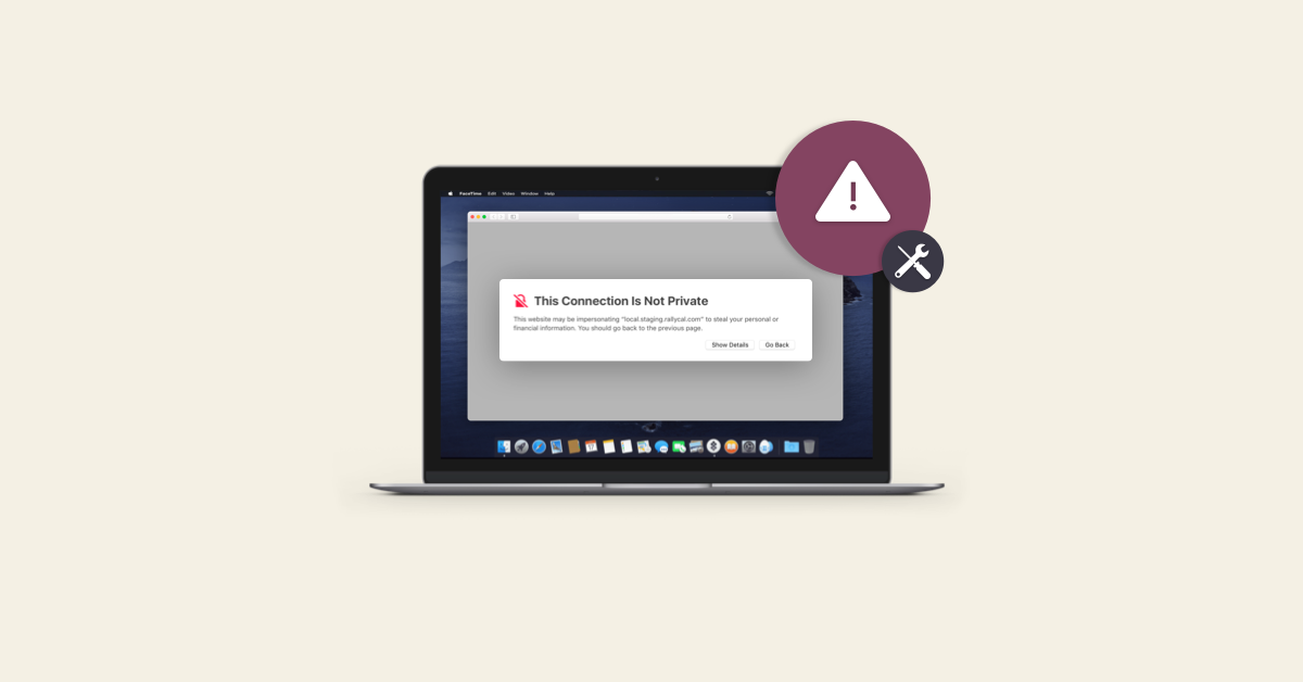 insecure connection error mac accounts for google accounts