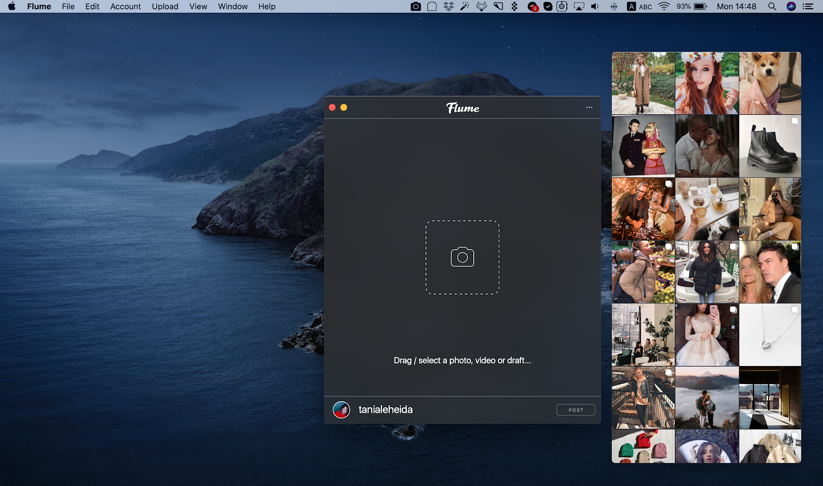 software instagram for mac flume