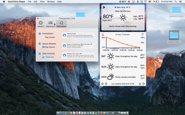 forecast bar mac xwinner