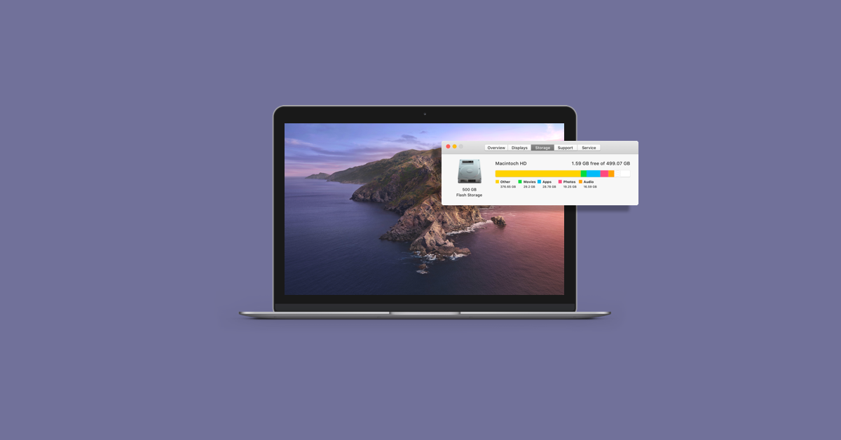 how to free up space on mac disk
