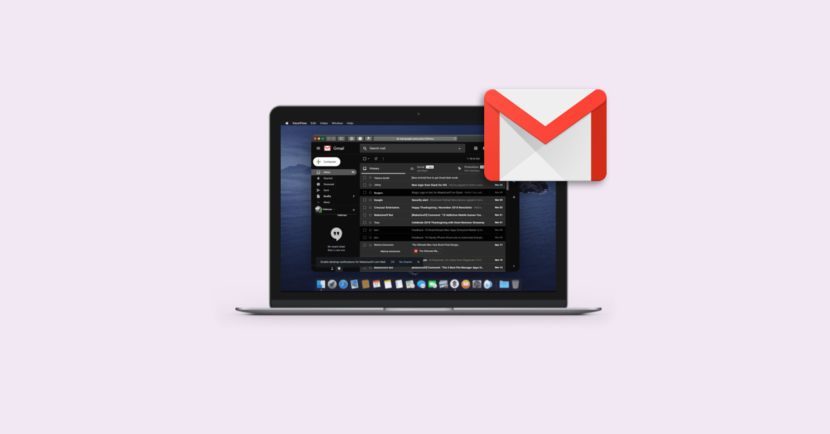 gmail app for mac desktop