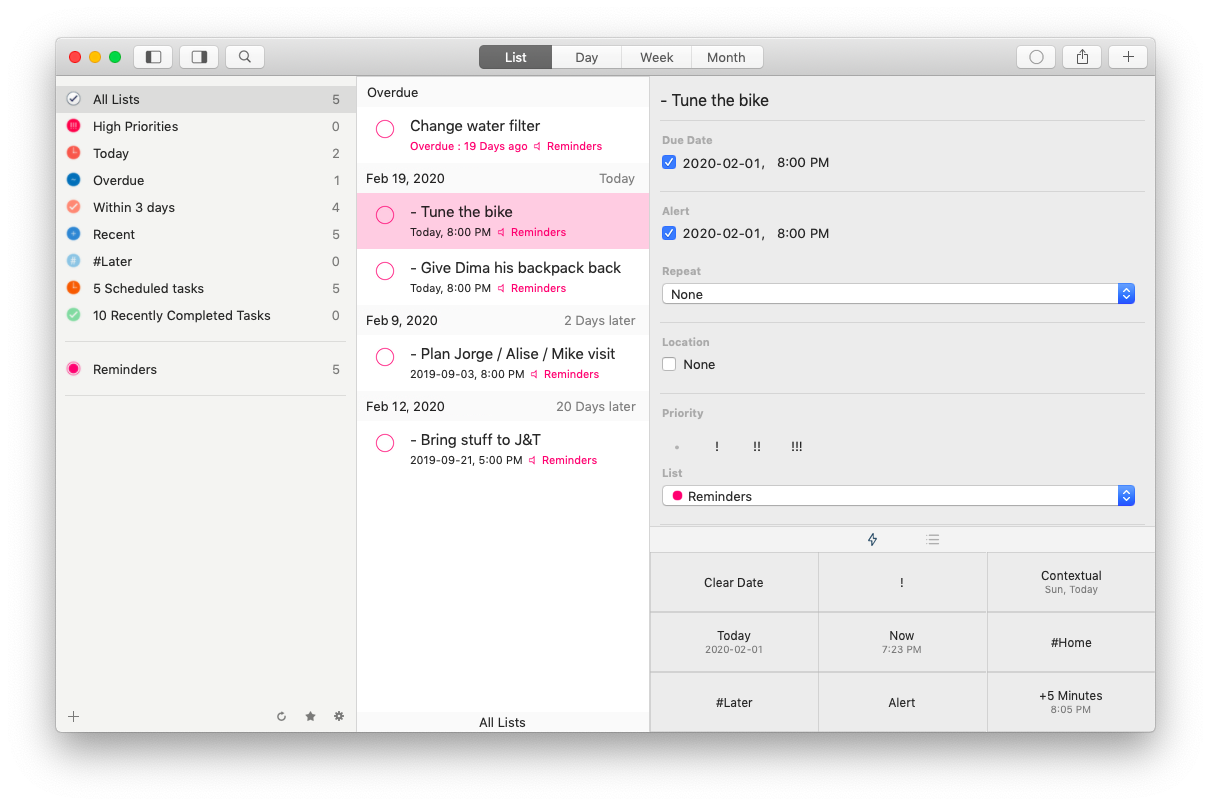 routine checklist app for mac