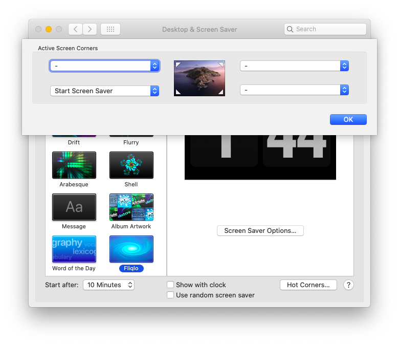hot corners Mac feature system preferences hot corners Mac feature system preferences