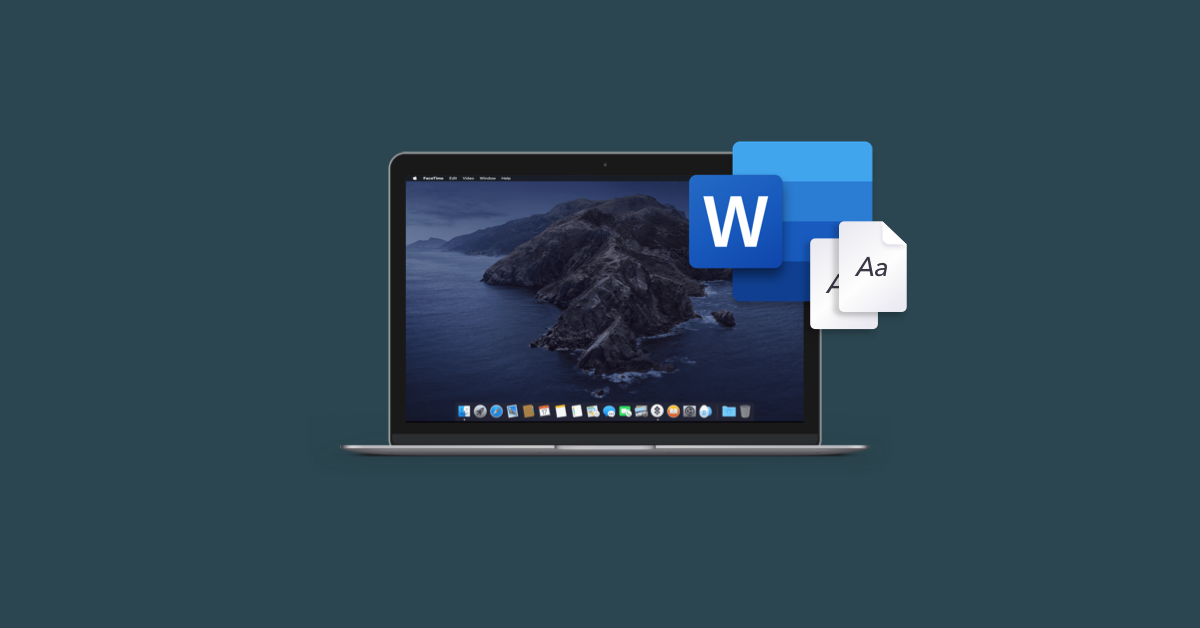 install skyfonts on word for mac