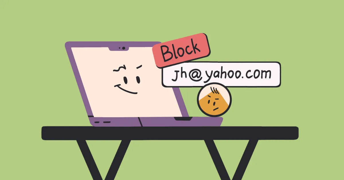 How to block emails on Yahoo