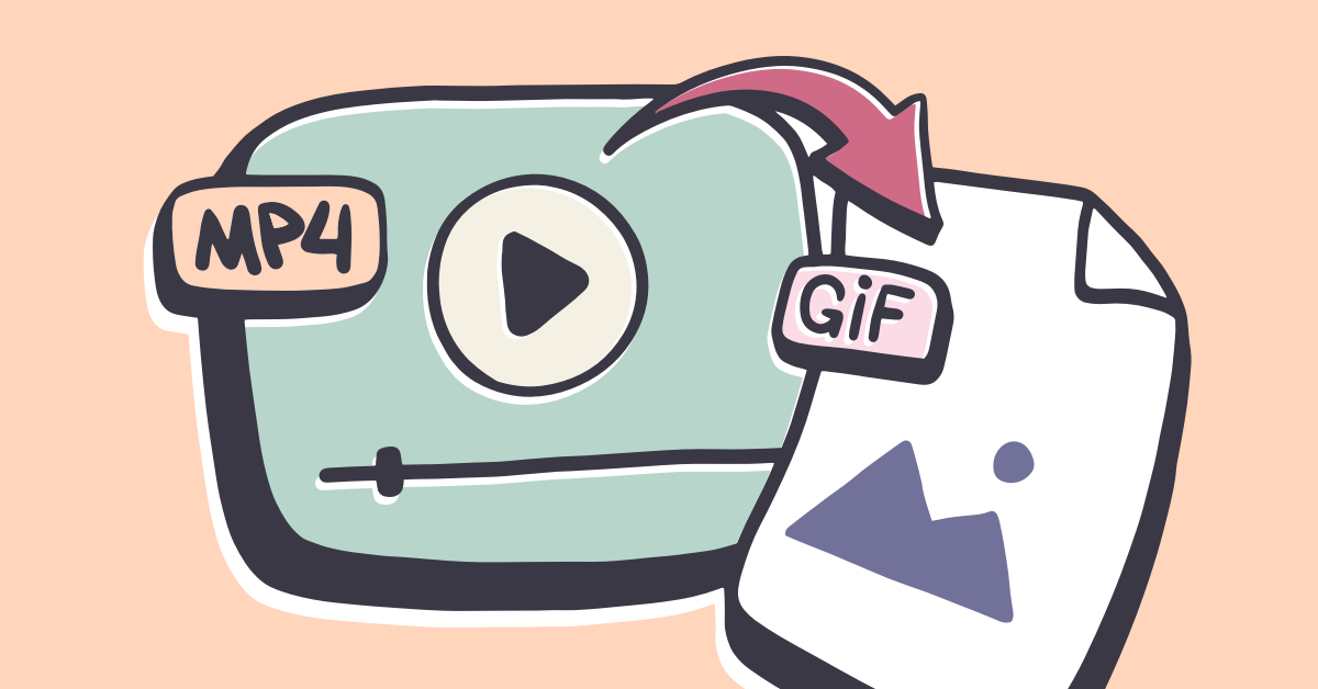 Conversor gratuito de vídeo para Gif - Converta MP4 para Gif