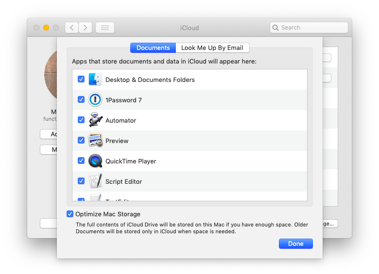 icloud for mac desktop