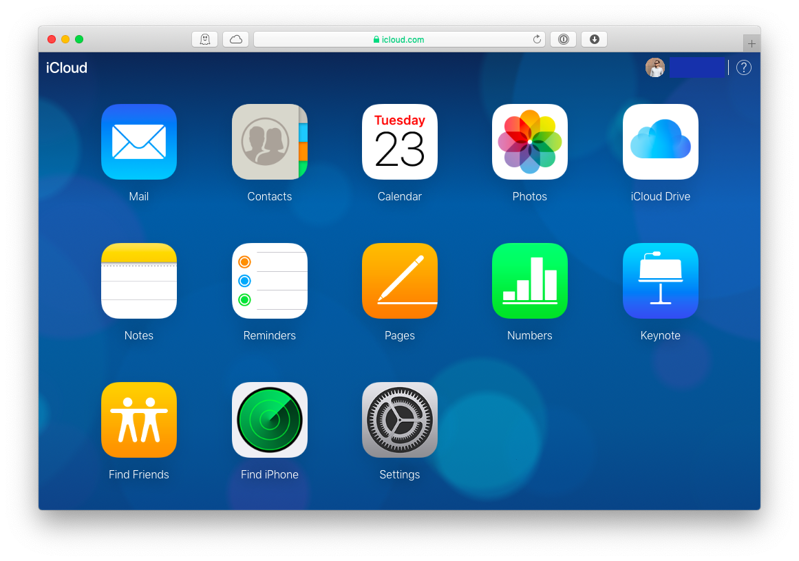 how to access icloud email account on ipad