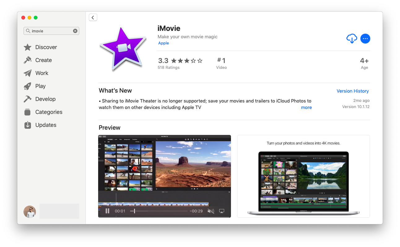 imovie download