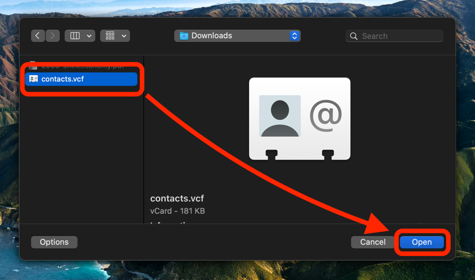 How to sync my gmail contacts to icloud account