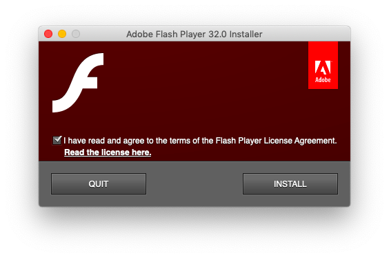 Download adobe flash player for mac os catalina
