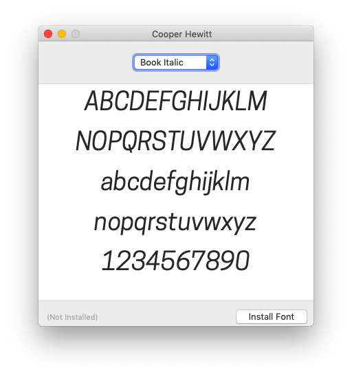 mac fonts convert to pc