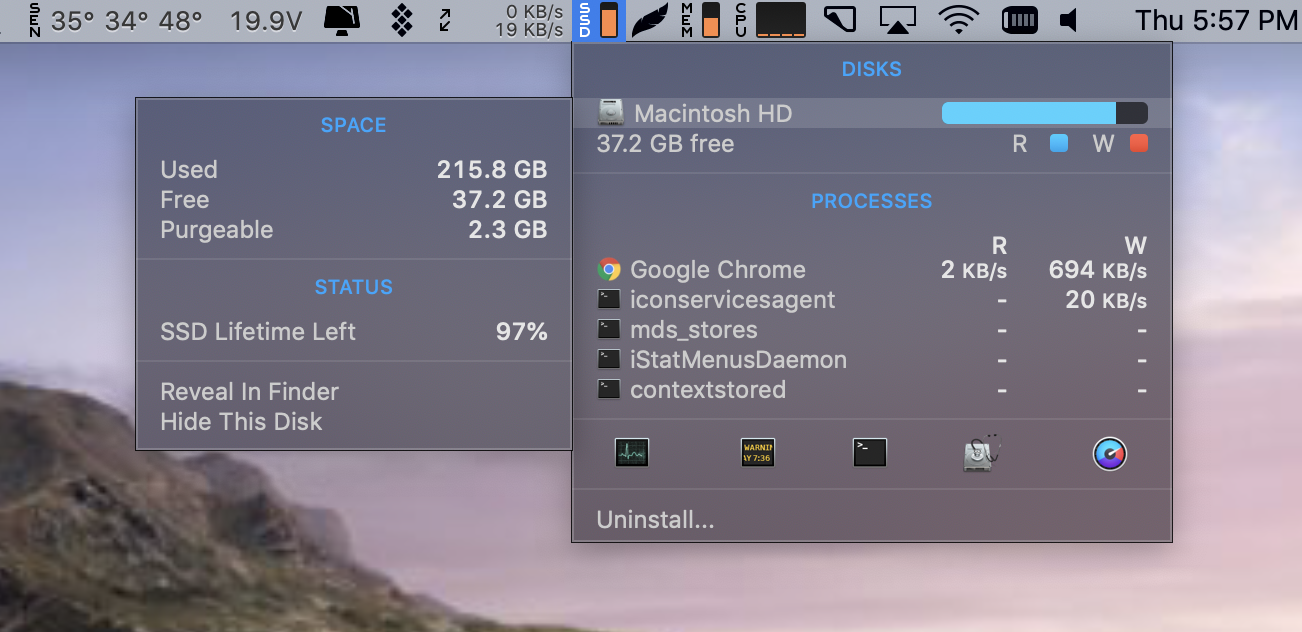 ? tool in mac os x checks for bad clusters in the hard disk.