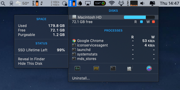 istat menus mac