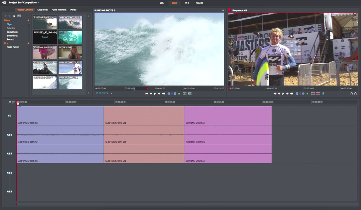 free video editing software lightworks