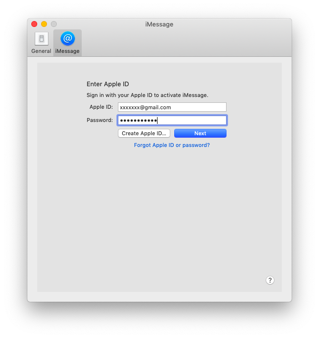 how do you set up imessage on mac