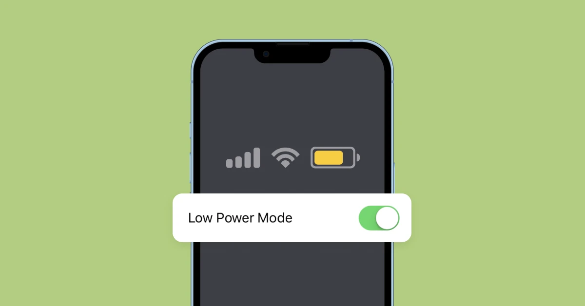 how-to-use-low-power-mode