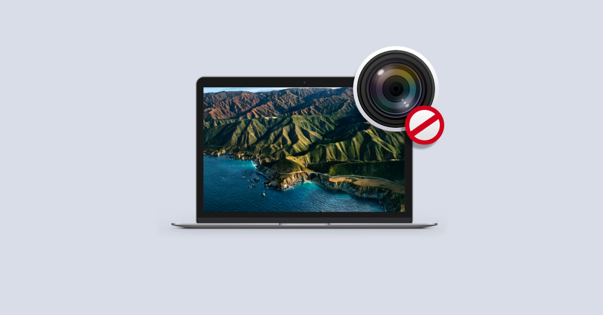 turn on front camera for facetime on mac