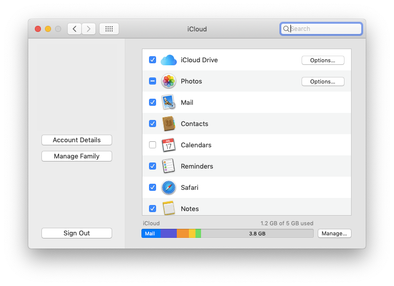 outlook for mac use icloud contacts